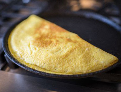 omlet na skovorode